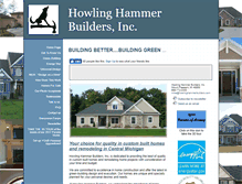 Tablet Screenshot of howlinghammerbuilders.com